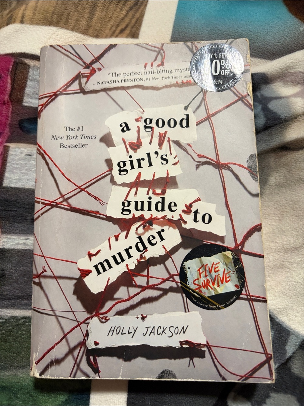 A Good Girl's Guide to Murder by Holly Jackson - Paperback, White & Red Cover